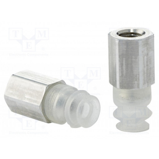 FSGA-6-SI-55-M5-IG; Suction cup; Silicone SI; 6mm; Mounting: M5-IG; Man.series: FSGA; SCHMALZ