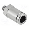 STV-GE-M5-AG-6; Straight push-in fitting; Mounting: M5-AG; Man.series: STV-GE; SCHMALZ