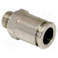 STV-GE-G1/4-AG-12; Straight push-in fitting; Mounting: G1/4-AG; Man.series: STV-GE; SCHMALZ