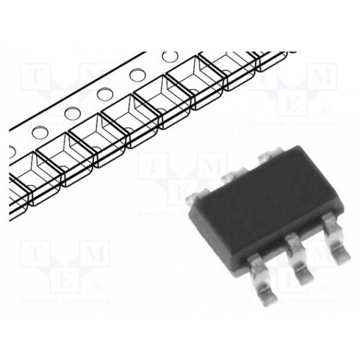 SN74LVC1G57DCKR; IC: digital; multiplier; Channels: 1; IN: 3; SMD; SC70-6; 1.65÷5.5VDC; TEXAS INSTRUMENTS