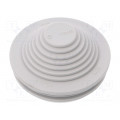 21644001; Grommet; TPE (thermoplastic elastomer); grey; -35÷60°C; UL94HB; SPELSBERG
