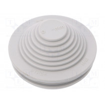 21644001; Grommet; TPE (thermoplastic elastomer); grey; -35÷60°C; UL94HB; SPELSBERG