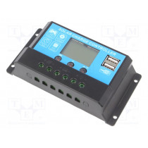3IPSSOLU10; Charging regulator; 10A; 12/24VDC; -20÷55°C; VOLT POLSKA 3IPSSOLU10; Charging regulator; 10A; 12/24VDC; -20÷55°C; VOLT POLSKA
