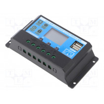 3IPSSOLU20; Charging regulator; 20A; 12/24VDC; -20÷55°C; VOLT POLSKA 3IPSSOLU20; Charging regulator; 20A; 12/24VDC; -20÷55°C; VOLT POLSKA