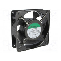 SP100A1123XBT.GN; Fan: AC; axial; 115VAC; 120x120x38mm; 199(±10%)m3/h; 50dBA; 3150rpm; SUNON SP100A1123XBT.GN; Fan: AC; axial; 115VAC; 120x120x38mm; 199(±10%)m3/h; 50dBA; 3150rpm; SUNON