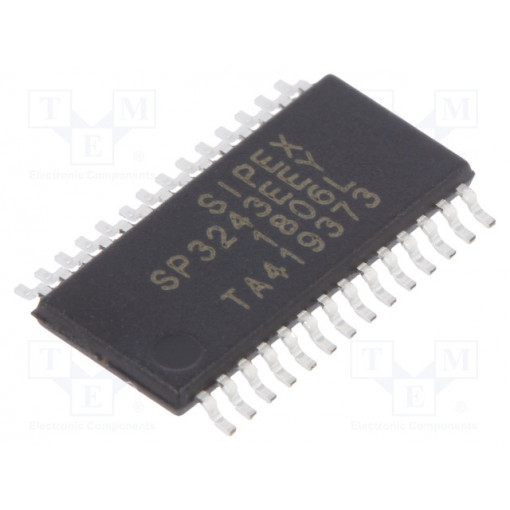 SP3243EEY-L; IC: interface; transceiver; RS232,full duplex; 120kbps; TSSOP28; MAXLINEAR