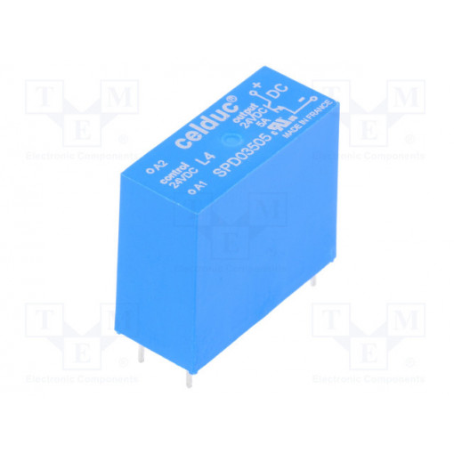 SPD03505; Relay: solid state; Ucntrl: 10÷30VDC; 5A; 0÷30VDC; Series: SPD; CELDUC
