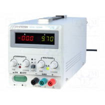 ; Power supply: laboratory; Channels: 1; 0÷12V; 0÷30A; Plug: EU; GW INSTEK