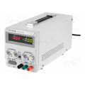 ; Power supply: laboratory; Channels: 1; 0÷60V; 0÷6A; Plug: EU; GW INSTEK