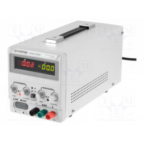 ; Power supply: laboratory; Channels: 1; 0÷60V; 0÷6A; Plug: EU; GW INSTEK ; Power supply: laboratory; Channels: 1; 0÷60V; 0÷6A; Plug: EU; GW INSTEK