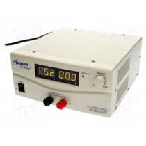 SPS-9250; Power supply: laboratory; Channels: 1; 3÷15VDC; 25A; Plug: EU; MANSON