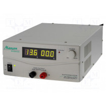 SPS-9400; Power supply: laboratory; Channels: 1; 3÷15VDC; 40A; Plug: EU; MANSON