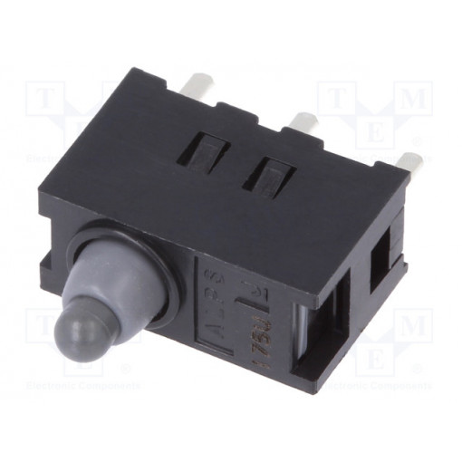 SPVQ380400; Switch: detecting; Pos: 2; SPDT; 0.1A/12VDC; Leads: for PCB; 1N; ALPS