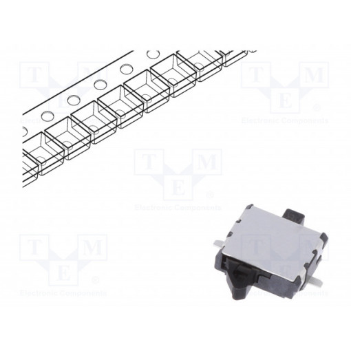 SPVT110102; Switch: detecting; Pos: 2; SPST; 0.05A/20VDC; Leads: for PCB; 0.4N; ALPS