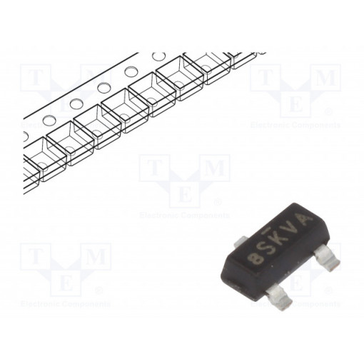 SQ2351ES-T1_GE3; Transistor: P-MOSFET; unipolar; -20V; -1.8A; 2W; SOT23; VISHAY