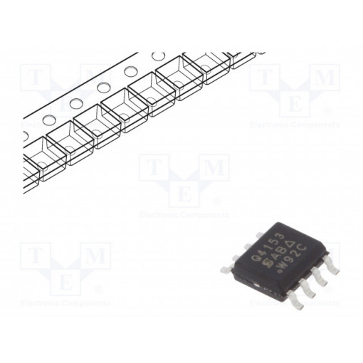 SQ4153EY-T1_GE3; Transistor: P-MOSFET; unipolar; -12V; -14A; 2.3W; SO8; VISHAY