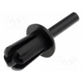 SR-0815K; Rivet; polyamide; Panel cutout diam: 8mm; Colour: black; UL94V-2; KSS WIRING SR-0815K; Rivet; polyamide; Panel cutout diam: 8mm; Colour: black; UL94V-2; KSS WIRING