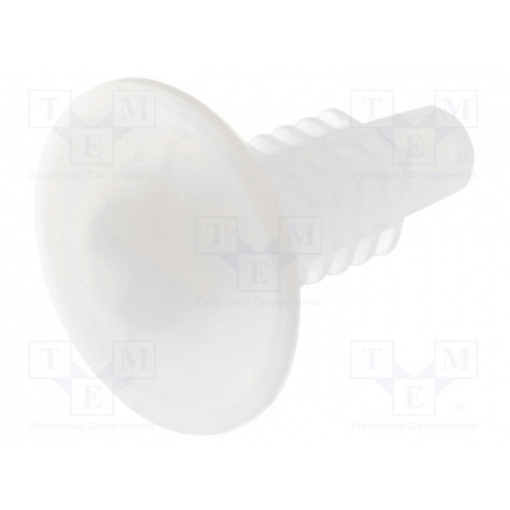 SR-1315; Rivet; polyamide; Panel cutout diam: 4.6mm; Colour: natural; KSS WIRING