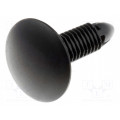 SR-25BK; Rivet; polyamide; Panel cutout diam: 6.6mm; Colour: black; UL94V-2; KSS WIRING SR-25BK; Rivet; polyamide; Panel cutout diam: 6.6mm; Colour: black; UL94V-2; KSS WIRING