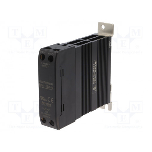 SRH1-1220-N; Relay: solid state; Ucntrl: 4÷30VDC; 20A; 24÷240VAC; DIN,on panel; AUTONICS