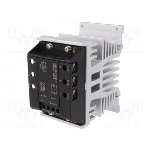 SRH2-1450; Relay: solid state; Ucntrl: 4÷30VDC; 50A; 48÷480VAC; 3-phase; DIN; AUTONICS