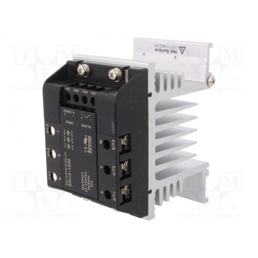 SRH3-1230; Relay: solid state; Ucntrl: 4÷30VDC; 30A; 24÷240VAC; 3-phase; DIN; AUTONICS