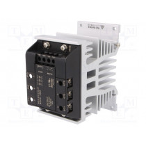 SRH3-1250; Relay: solid state; Ucntrl: 4÷30VDC; 50A; 24÷240VAC; 3-phase; DIN; AUTONICS