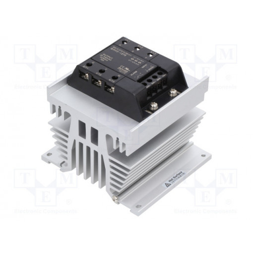 SRH3-1275; Relay: solid state; Ucntrl: 4÷30VDC; 75A; 24÷240VAC; 3-phase; DIN; AUTONICS