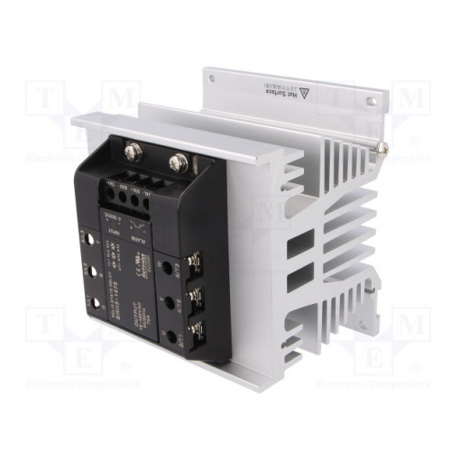 SRH3-1475; Relay: solid state; Ucntrl: 4÷30VDC; 75A; 48÷480VAC; 3-phase; DIN; AUTONICS