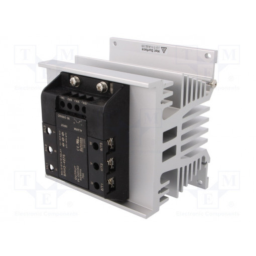 SRH3-4275; Relay: solid state; Ucntrl: 90÷240VAC; 75A; 24÷240VAC; 3-phase; DIN; AUTONICS