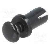 SRR4.5-8; Rivet; Ømount.hole: 4.4mm; black; Mat: nylon 66; FIX&FASTEN
