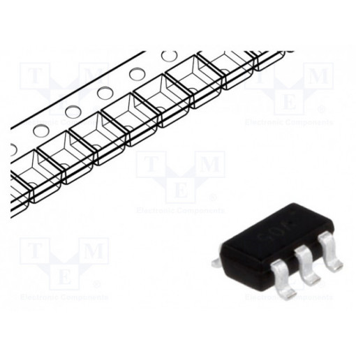 SRV05-4.TCT; Diode: Transil array; 6V; 12A; unidirectional; 300W; SOT23-6; SEMTECH