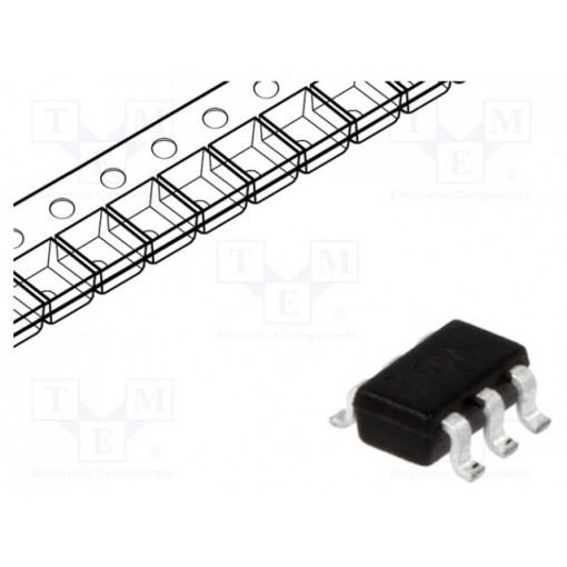 SRV05-4ATCT; Diode: Transil array; 6V; 12A; unidirectional; 300W; SOT23-6; SEMTECH