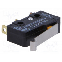 SS-01GL13; Microswitch SNAP ACTION; with lever with roller simulation; OMRON OCB