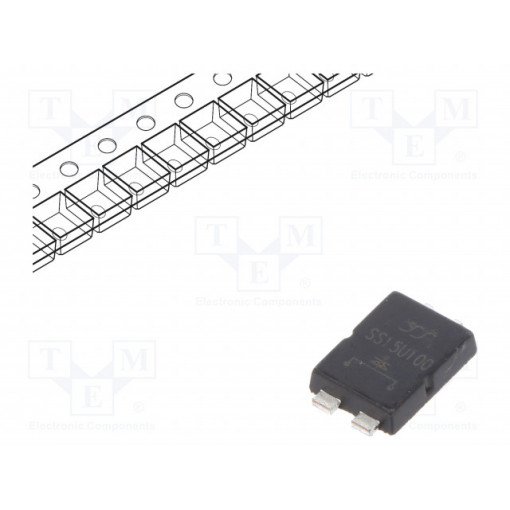 SS15U100; Diode: Schottky rectifying; SMD; 100V; 15A; TO277; YANGJIE TECHNOLOGY