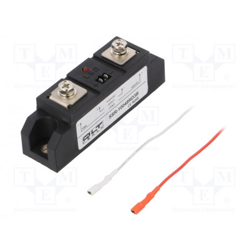 SSR-10048RD3B; Relay: solid state; Ucntrl: 4÷32VDC; 100A; 44÷480VAC; Series: SSR-R; QLT POWER SSR-10048RD3B; Relay: solid state; Ucntrl: 4÷32VDC; 100A; 44÷480VAC; Series: SSR-R; QLT POWER