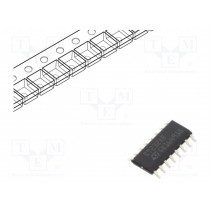 ST232ABDR; IC: interface; transceiver; RS232; 400kbps; SO16; 5VDC; STMicroelectronics