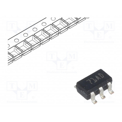 ST715MR; IC: voltage regulator; LDO,linear,adjustable; 0.085A; SOT23-5; STMicroelectronics