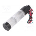 STA35SL-2-24-RG; Signaller: signalling column; LED; red/green; Usup: 24VDC; IP44; QLIGHT STA35SL-2-24-RG; Signaller: signalling column; LED; red/green; Usup: 24VDC; IP44; QLIGHT