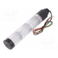 STA35SL-3-24-RAG; Signaller: signalling column; LED; red/amber/green; Usup: 24VDC; QLIGHT STA35SL-3-24-RAG; Signaller: signalling column; LED; red/amber/green; Usup: 24VDC; QLIGHT