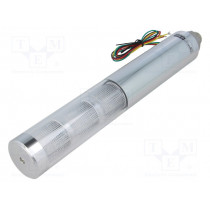 STA45SLM-3-24-RAG; Signaller: signalling column; LED; red/amber/green; Usup: 24VDC; QLIGHT