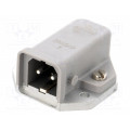 930822106 STASAP 2 B; Connector: rectangular; ST; socket; male; PIN: 2; tinned; IP54; 16A; HIRSCHMANN