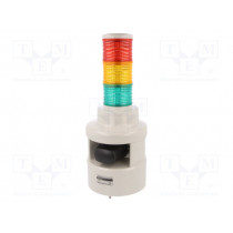 STD56ELF-WA-3-24-RAG; Signaller: signalling column; LED; red/amber/green; Usup: 24VDC; QLIGHT