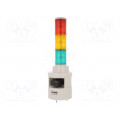 STD56LF-WA-3-24-RAG; Signaller: signalling column; LED; red/amber/green; Usup: 24VDC; QLIGHT STD56LF-WA-3-24-RAG; Signaller: signalling column; LED; red/amber/green; Usup: 24VDC; QLIGHT