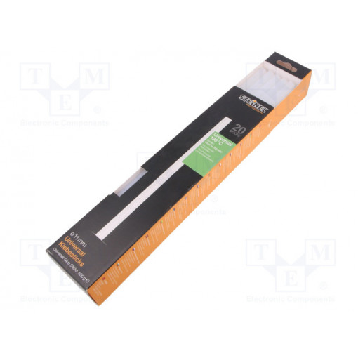 UNIVERSAL 190ST; Hot melt glue; Ø: 11mm; clear-white; L: 300mm; Bonding: 15s; 20pcs.; STEINEL