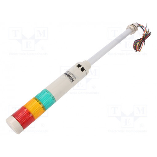 STG40LF-BZ-3-24-RAG; Signaller: signalling column; LED; red/amber/green; Usup: 24VDC; QLIGHT