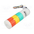 STG50MLF-3-24-RAG; Signaller: signalling column; LED; red/amber/green; Usup: 24VDC; QLIGHT STG50MLF-3-24-RAG; Signaller: signalling column; LED; red/amber/green; Usup: 24VDC; QLIGHT