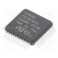 STM32F070CBT6; ARM microcontroller; Flash: 128kB; 48MHz; SRAM: 16kB; LQFP48; STMicroelectronics