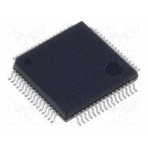 STM32F410RBT6; ARM microcontroller; Flash: 128kB; 100MHz; SRAM: 32kB; LQFP64; STMicroelectronics