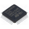 STM32G030C6T6; ARM microcontroller; Flash: 32kB; 64MHz; SRAM: 8kB; LQFP48; STMicroelectronics